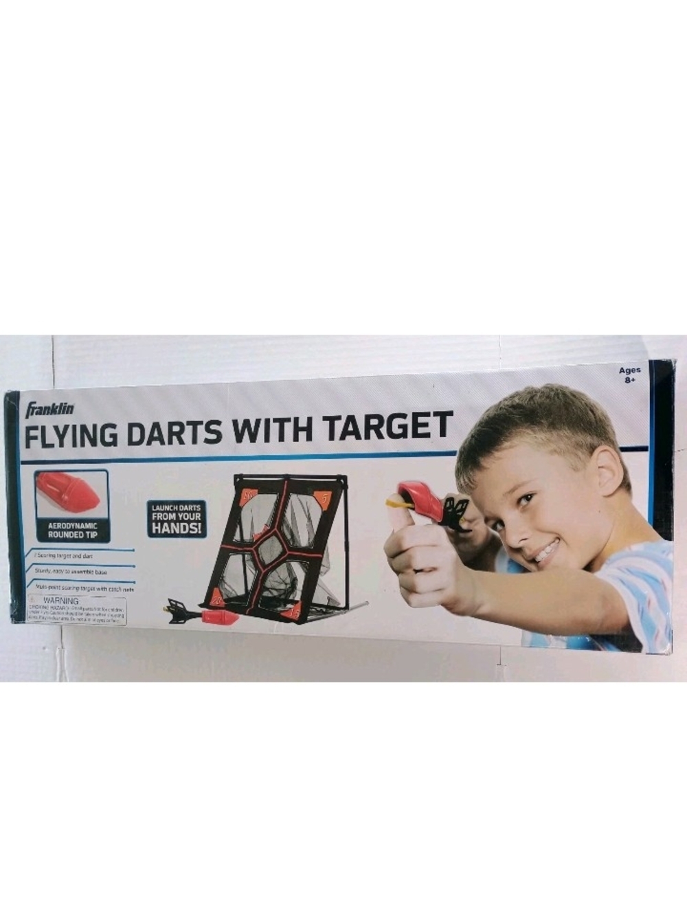 Franklin Sports Flying Finger Darts with Target NEW